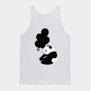 Balloon Panda Tank Top